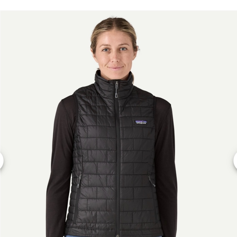 Patagonia Women's Nano Black Quilted Vest